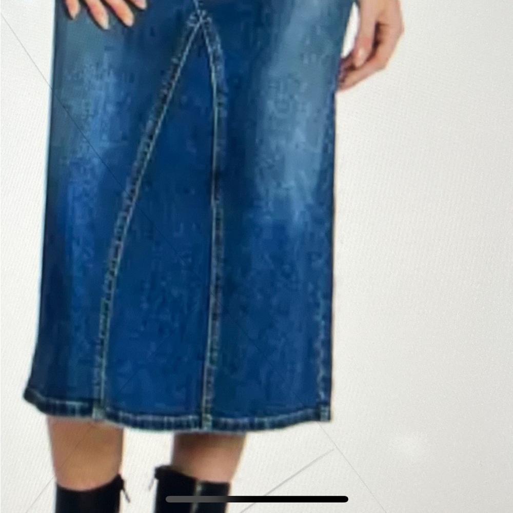 Denim  dress L straight  denim  dress